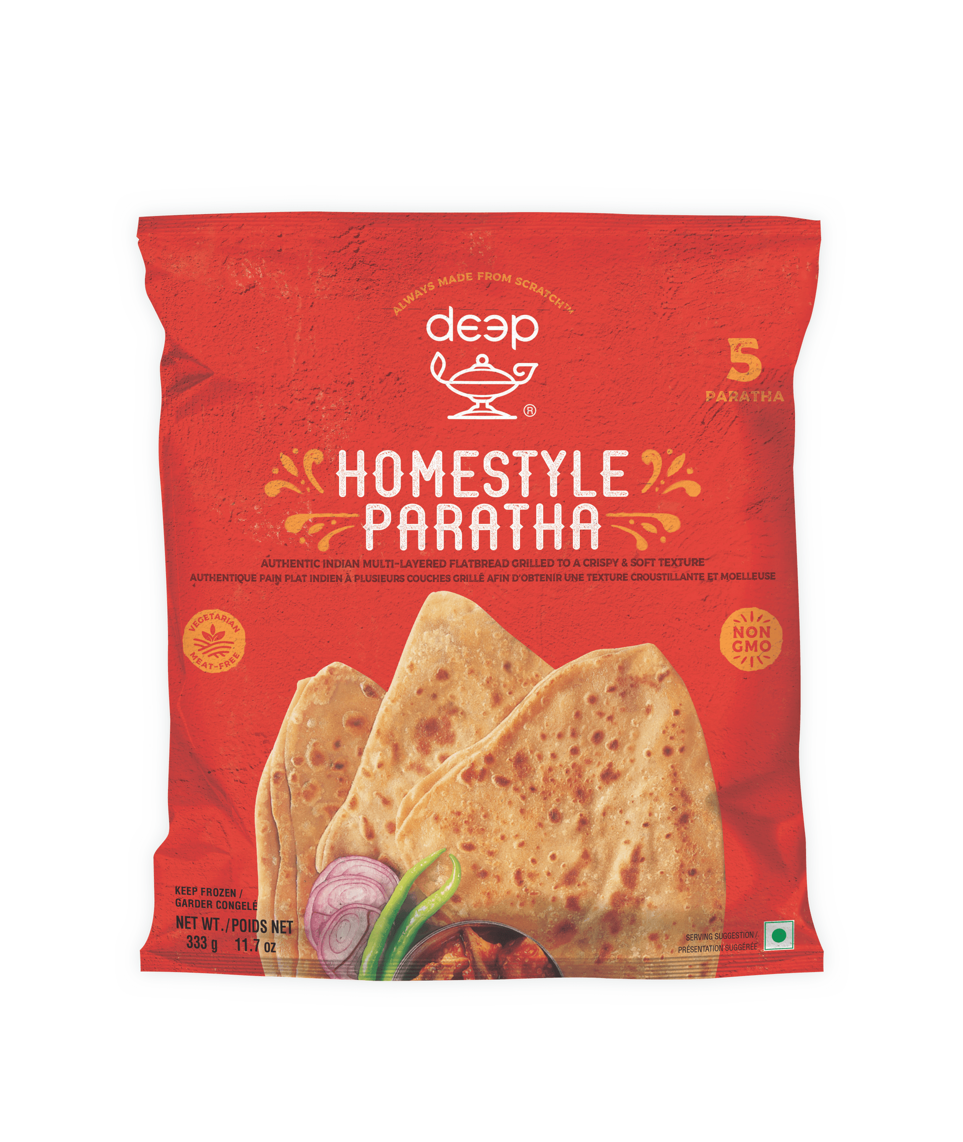 DEEP Home Style Paratha (333g)