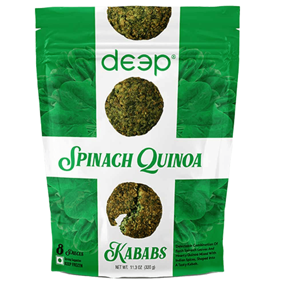 DEEP Kababs Spinach Quinoa (320g)