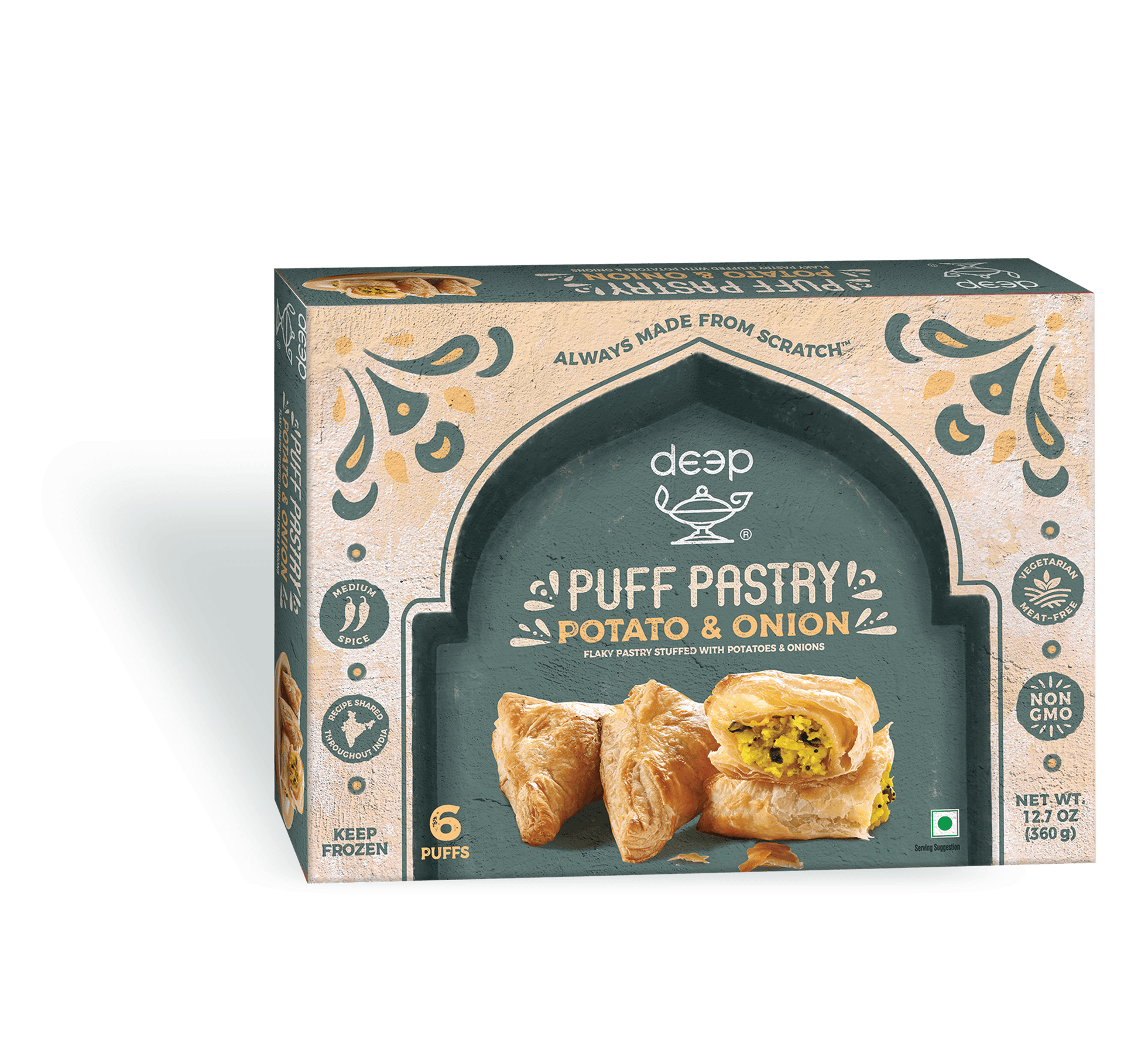 DEEP Puff Potato Onion (360g)