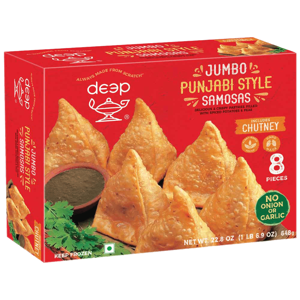 DEEP Punjabi Samosa With Chutney (648g)