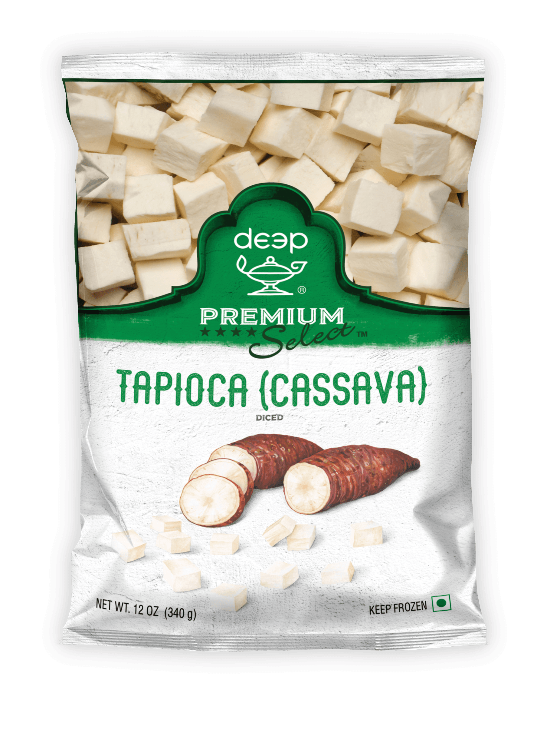 DEEP Tapioca (cassava) Diced (340g)