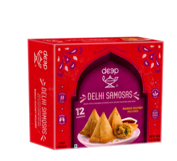 Delhi Samosa With Chutney