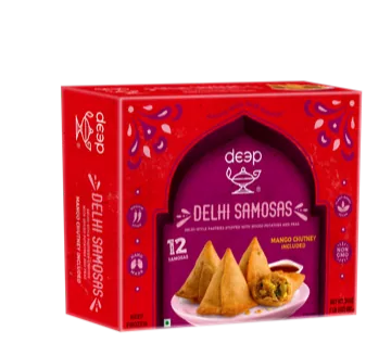 Delhi Samosa With Chutney