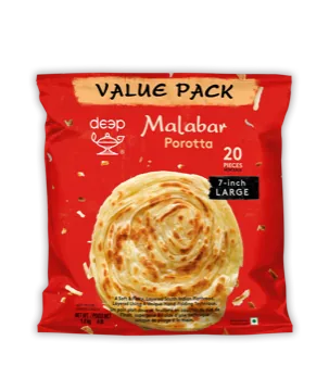 Large Malabar Poratta 20 Pcs.