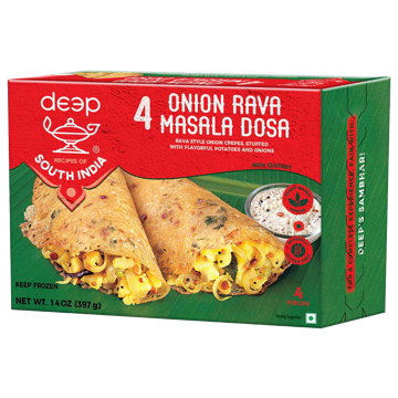 Onion Rava Masala Dosa
