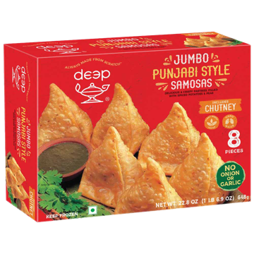 Punjabi Samosa With Chutney