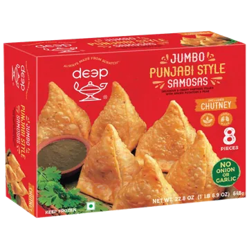 Punjabi Samosa With Chutney